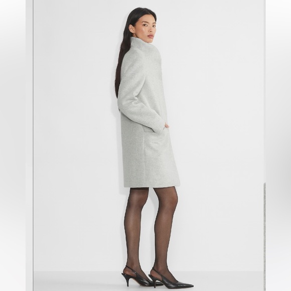 NWOT WILFRED
ARITZIA)The Cocoon Coat - Virgin Wool Cashmere Heather XL - Picture 6 of 16